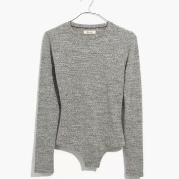 Madewell Tops - Madewell Crewneck Thong Bodysuit